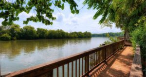 ijams nature center trail